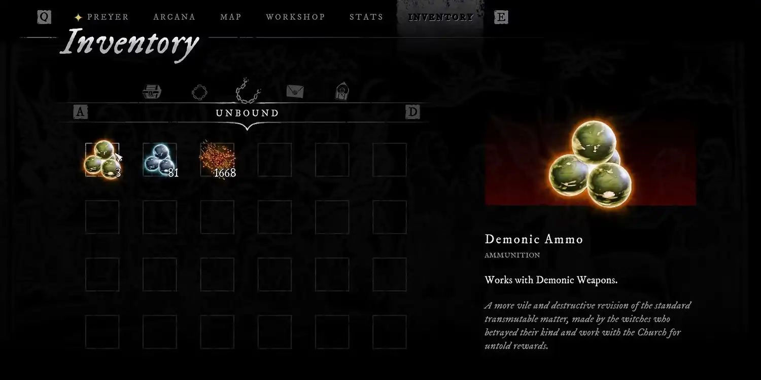 Witchfire: A Guide to Using Demonic Ammo