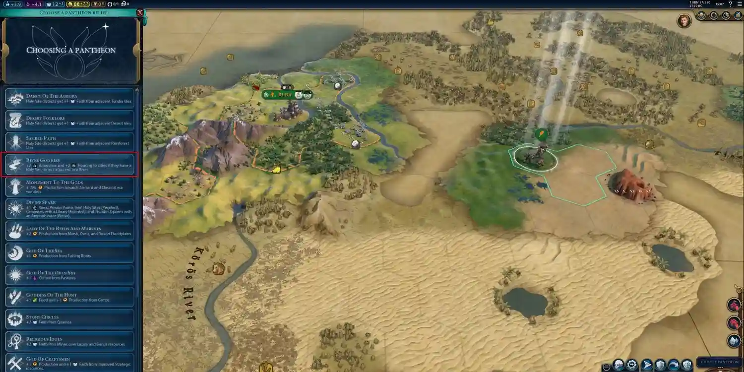 Civilization 6: The Ultimate Guide to Choosing the Best Pantheon