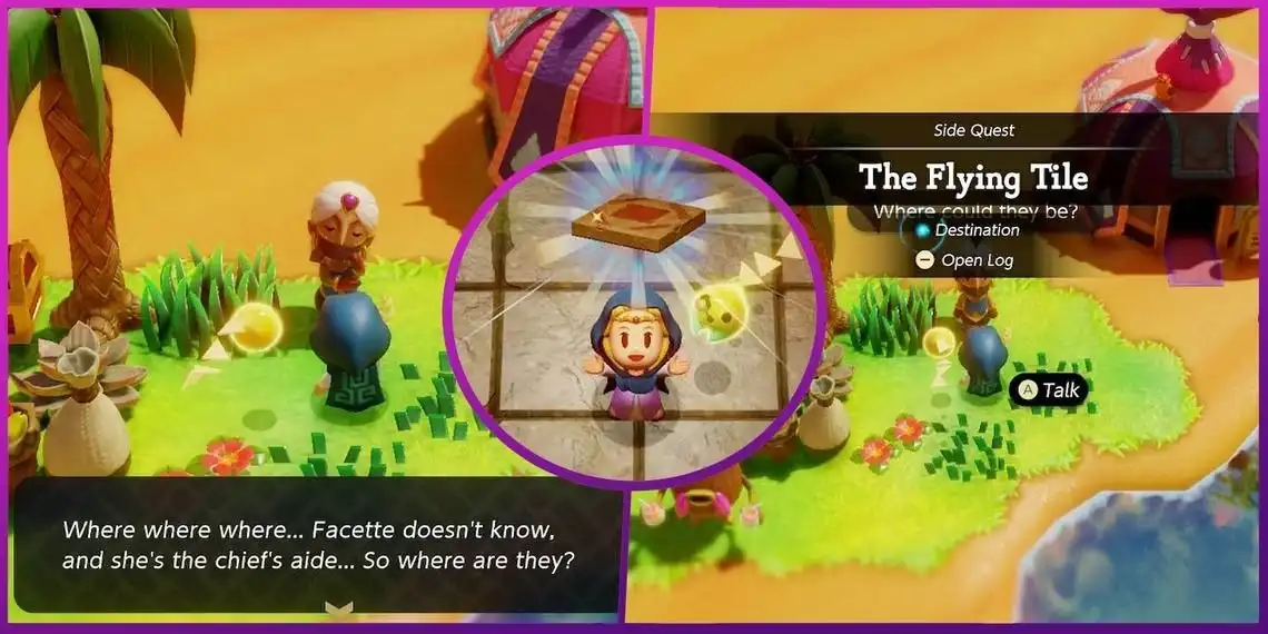 The Legend of Zelda: Echoes of Wisdom – A Guide to the Flying Tiles Side Quest