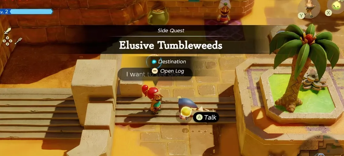 The Legend of Zelda: Echoes of Wisdom - Completing the Elusive Tumbleweeds Quest News