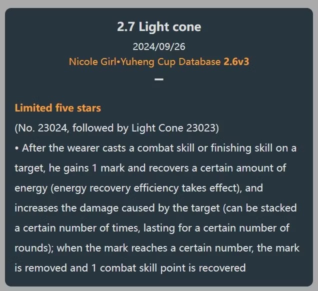 Honkai: Star Rail Leaks Reveal New Information About Sunday's Light Cone