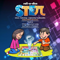 STEM roll-a-dice icon