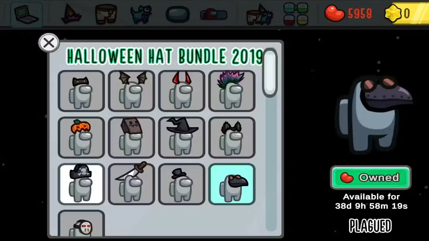 Among Us Revives Beloved Halloween Cosmetics!