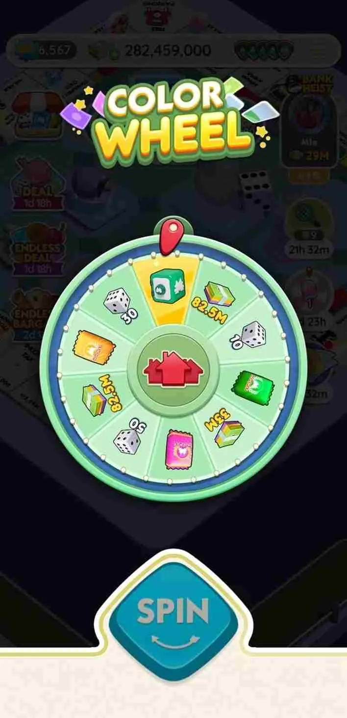 Monopoly Go: Understanding the Color Wheel Feature