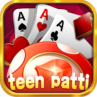 Teen patti bright icon