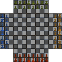 Free 4 Player Chess icon