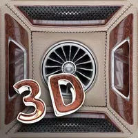 3D Wallpaper Clock Widget HD icon