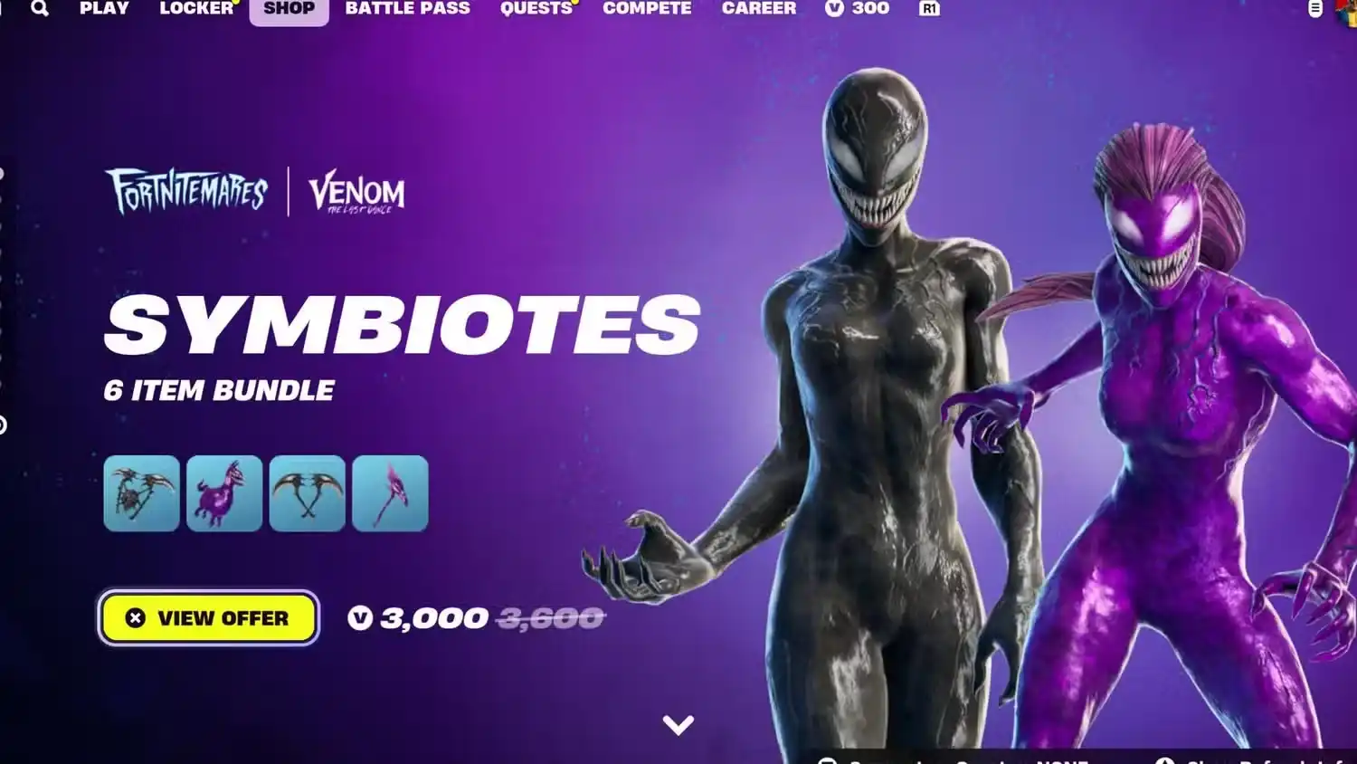 Fortnite: How to Unlock All Venom Skins