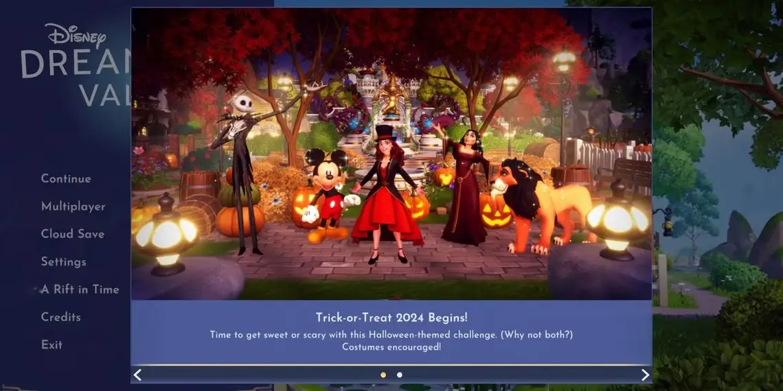 Disney Dreamlight Valley: 2024 Trick Or Treat Event Guide News