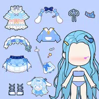 Vlinder Doll: Dress up games icon