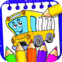 Vehicle Coloring Book Game APK