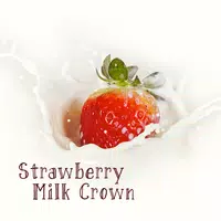 Strawberry Milk Crown Theme icon