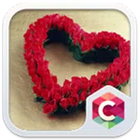 Roses Heart Theme C Launcher APK