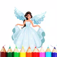 Angel and Fairy Coloring Book icon