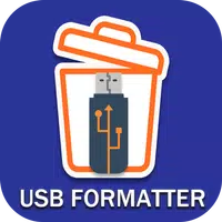 usb otg data formatter checker icon