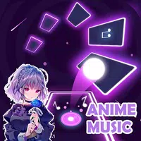 Anime Tiles Hop - Piano Music icon