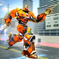 Flying Rope Hero Robot Fight Simulator icon