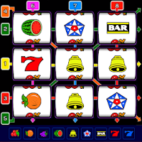 Fruit plate - Super eight, 777,  slot machine icon