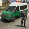 Police Van Crime Sim Games icon