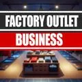 Factory Outlet Business 3D icon