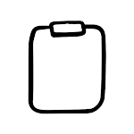 Clipboard icon