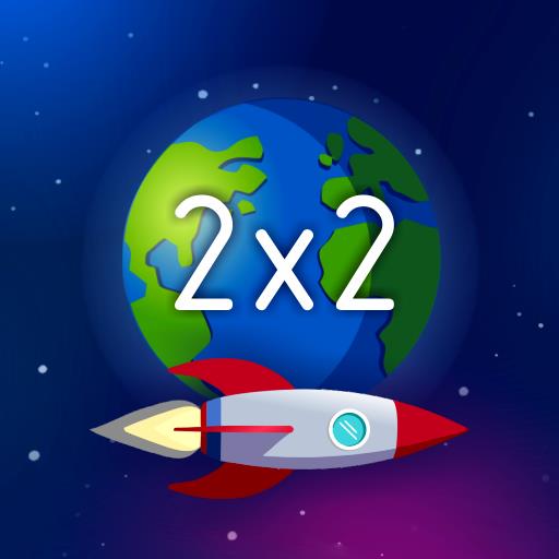 Space Math: Times Tables Games icon