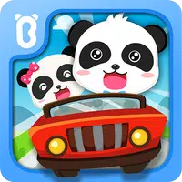 Baby Panda Car Racing icon