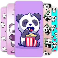 Cute Panda Wallpaper icon