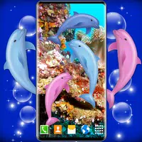 Dolphins Ocean Live Wallpaper icon