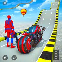 Superhero Bike Racing Games icon