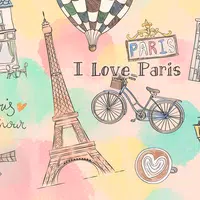 I Love Paris Theme +HOME icon