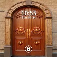 Vintage Door Lock Screen icon