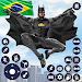 Flying Bat Robot Car Transform icon