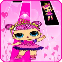 Magic surprise doll game piano icon