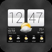 Sense V2 Flip Clock & Weather icon