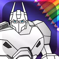 Robots City Coloring for Boys icon