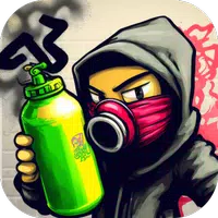 Graffiti Tags: spray painting icon