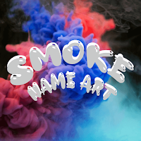 Smoke Name Art - photo edit icon