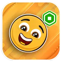 Jump Get Robux Orange Ball RBX icon