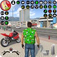Open World Bike Driving Games icon