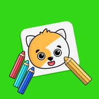 Drawing games for kids icon