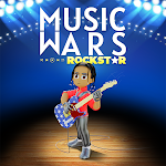 Music Wars: Rockstar & Rap Sim icon