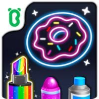 Baby Panda's Glow Doodle Game icon