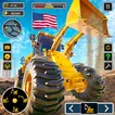Crane Construction Snow Games icon