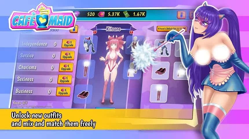 Cafe Maid Mod