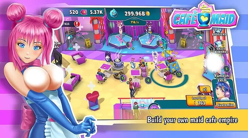 18+ Cafe Maid Game Video – Full NSFW Anime Gameplay