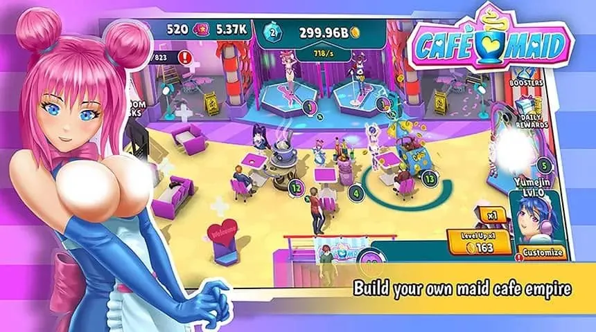 18+ Cafe Maid Game Video – Full NSFW Anime Gameplay