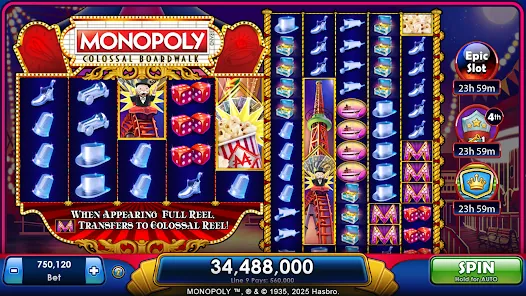 MONOPOLY Slots Free Coins
