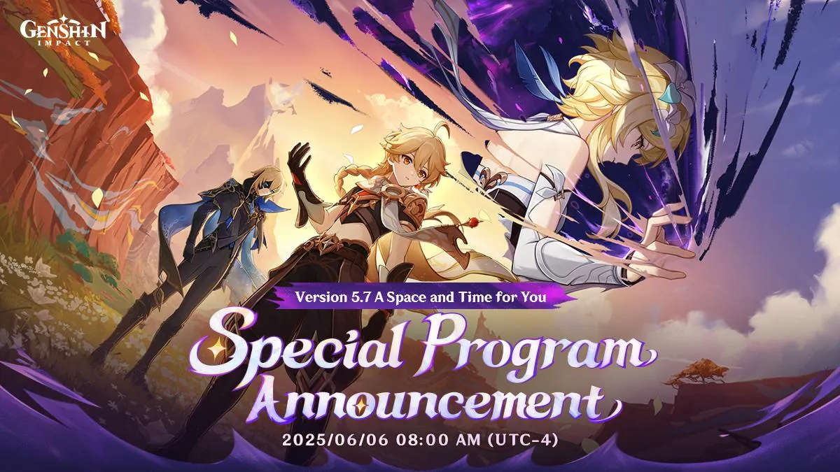 Genshin Impact 5.7 Special Preview: Skirk & Traveler’s Chapter Reveal on June 6, 2025