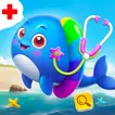 sea animal care games icon
